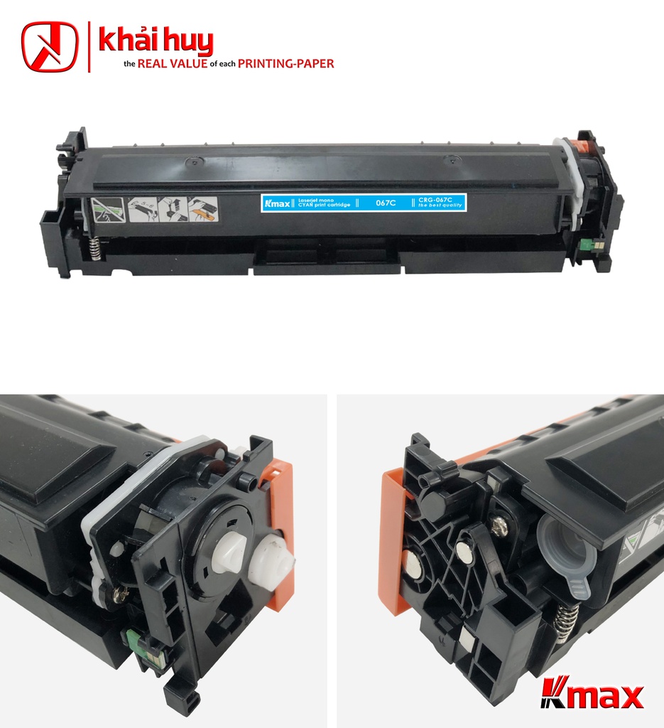 HỘP MỰC IN LASER KMAX CRG-067C (CÓ CHIP)