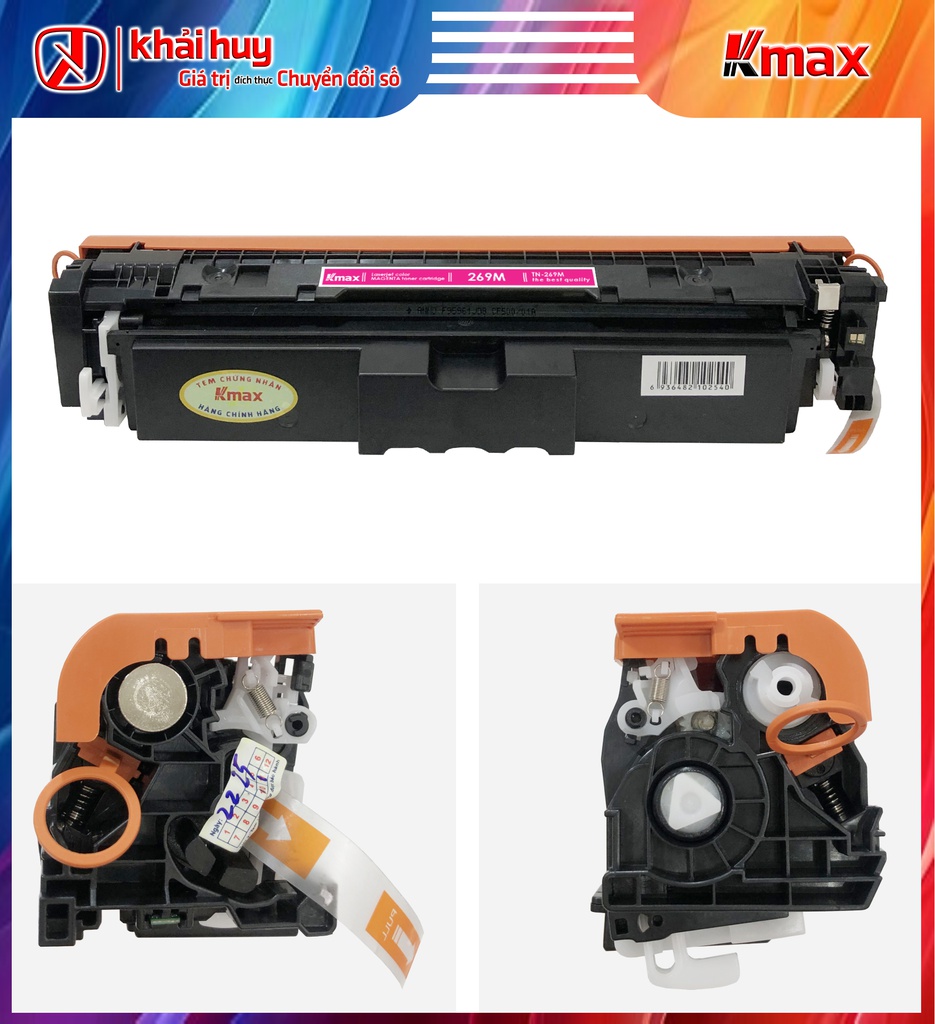 HỘP MỰC IN LASER KMAX CRG-069M (CÓ CHIP)