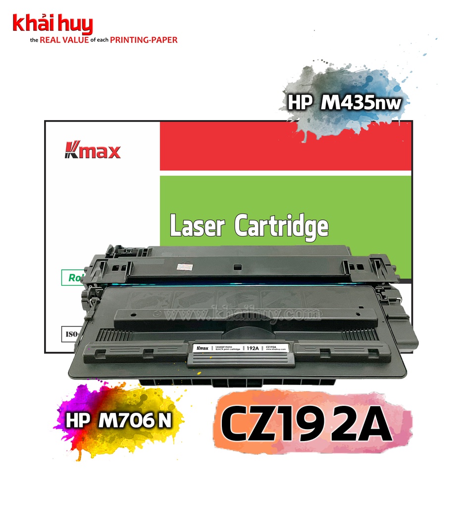 HỘP MỰC IN LASER KMAX CZ192A