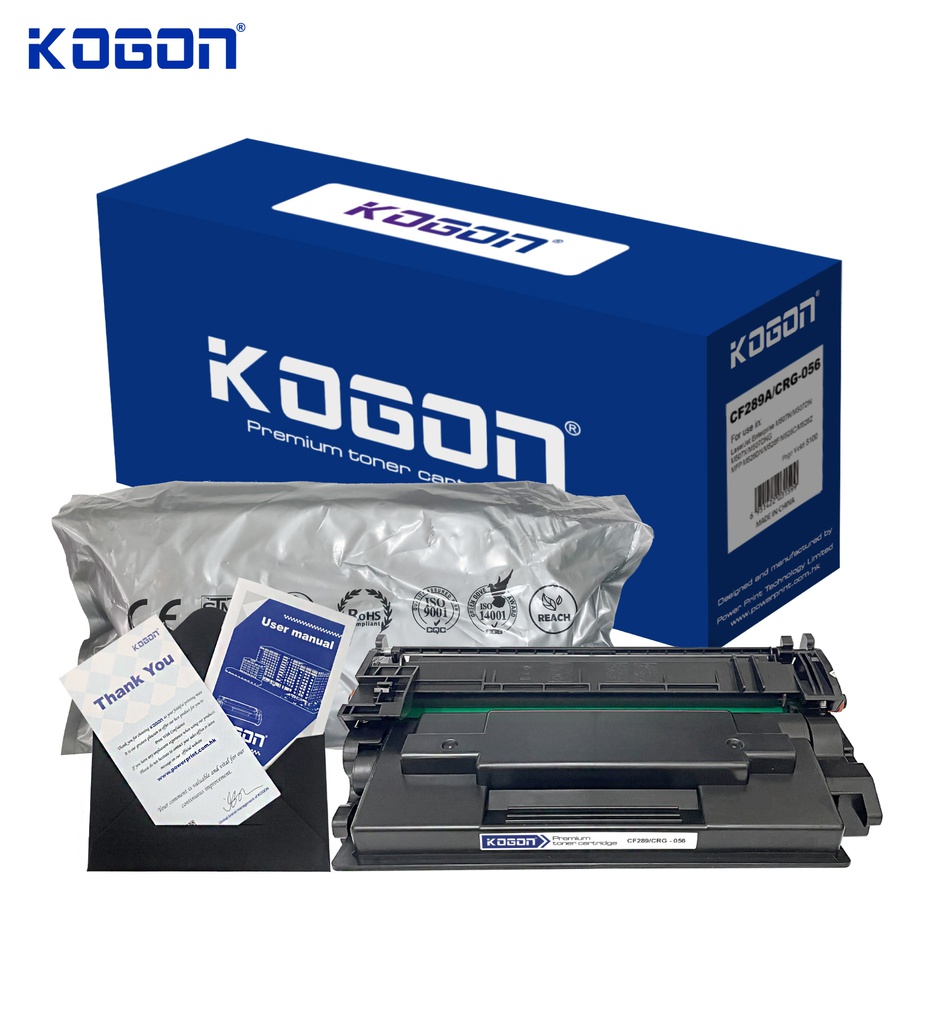 HỘP MỰC IN LASER KOGON CF289A/ 056 (KHÔNG CHIP)