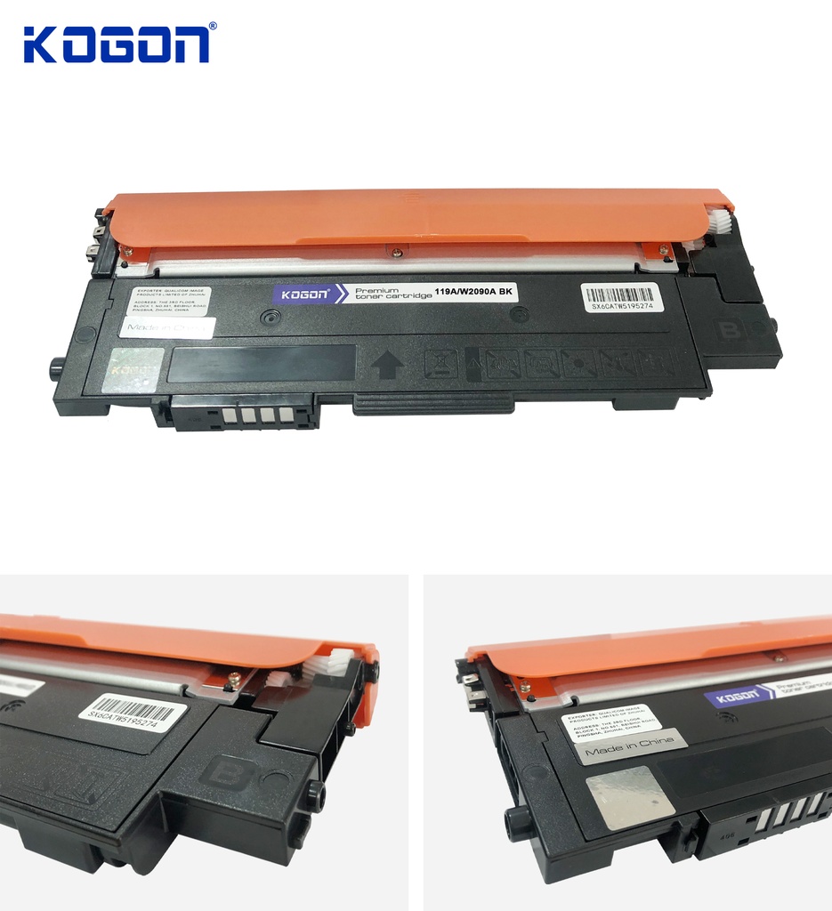 Hộp mực in laser KOGON W2090A (1K, black, có chíp) - Dùng cho máy 150a/ 178nw