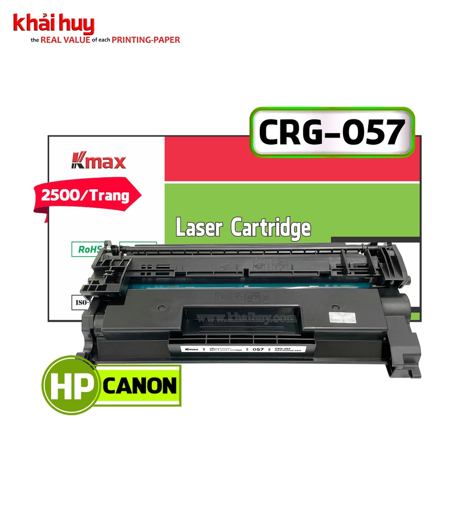 MỰC IN LASER KMAX CRG-057 (KHÔNG CHIP)