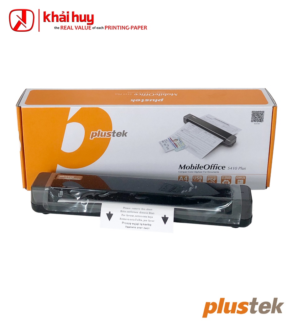 MÁY QUÉT PLUSTEK MOBILEOFFICE S410 PLUS
