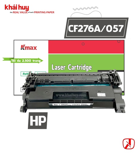 [HMUCLSR155/35] HỘP MỰC IN LASER KMAX CF276A/ 057 (KHÔNG CHIP)