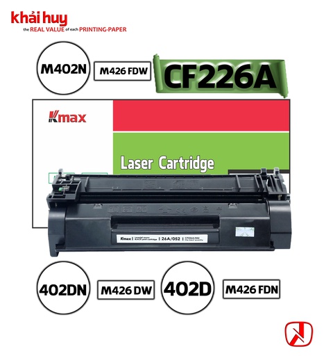 [HMUCLSR1551/68] HỘP MỰC IN LASER KMAX CF226A/ 052