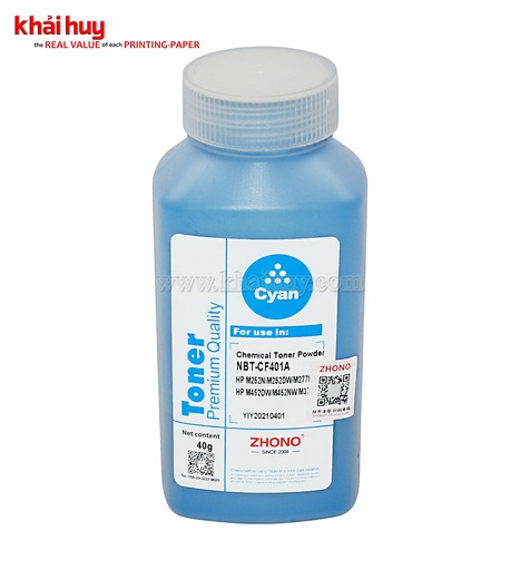 [MNAPLSR1561/40] CHAI MỰC NẠP BỘT CF401 C (ZHONO, USA)