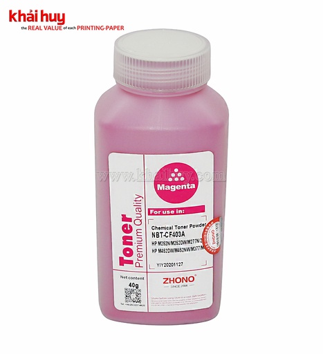 [MNAPLSR156/42] MỰC NẠP BỘT CF403 M (ZHONO, USA)