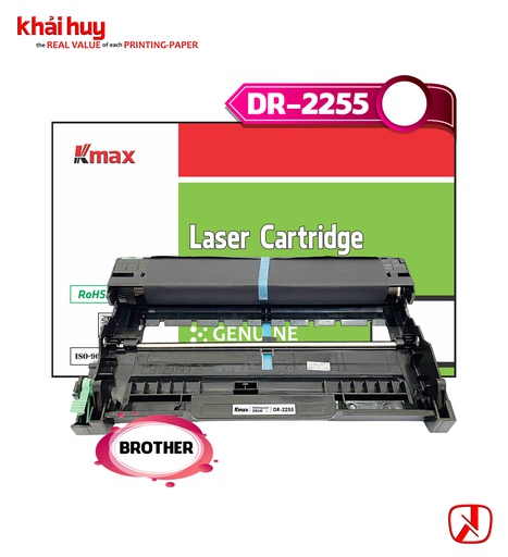 [HMUCLSR155/145] HỘP TRỐNG IN LASER KMAX DR-2255