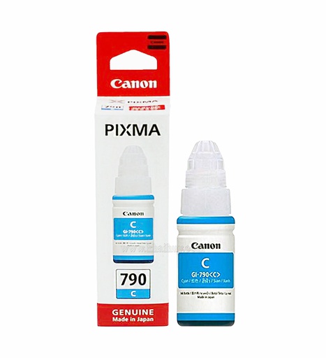 [MNAPPHU156/62] MỰC NẠP IN PHUN CANON GI-790C (CHÍNH HÃNG)