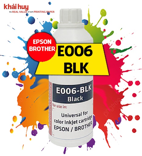 [MNAPPHU155/8] CHAI MỰC NẠP NƯỚC KHẢI HUY E006BLK-03