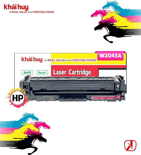 [HMUCLSR155/204] HỘP MỰC IN LASER KHẢI HUY W2043A (CHIP ZIN)