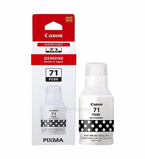 [MNAPPHU1561/71] MỰC NẠP IN PHUN CANON GI-71B (CHÍNH HÃNG)
