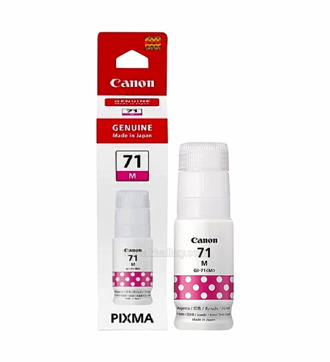 [MNAPPHU1561/74] MỰC NẠP IN PHUN CANON GI-71M (CHÍNH HÃNG)