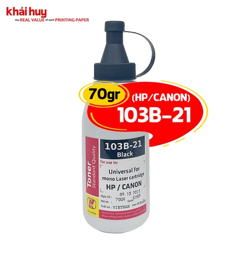 [MNAPLSR1551/33] CHAI MỰC NẠP BỘT KHẢI HUY 103B-21