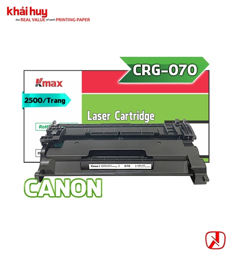 [HMUCLSR1551/40] HỘP MỰC IN LASER KMAX CRG-070 (CÓ CHIP)