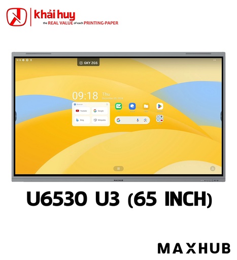 [MANTTAC1561/8] MÀN HÌNH TƯƠNG TÁC GIÁO DỤC MAXHUB U6530