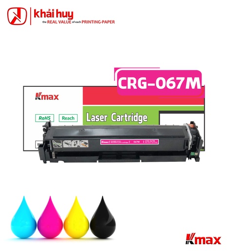 [HMUCLSR155/378] HỘP MỰC IN LASER KMAX CRG-067M (CÓ CHIP)